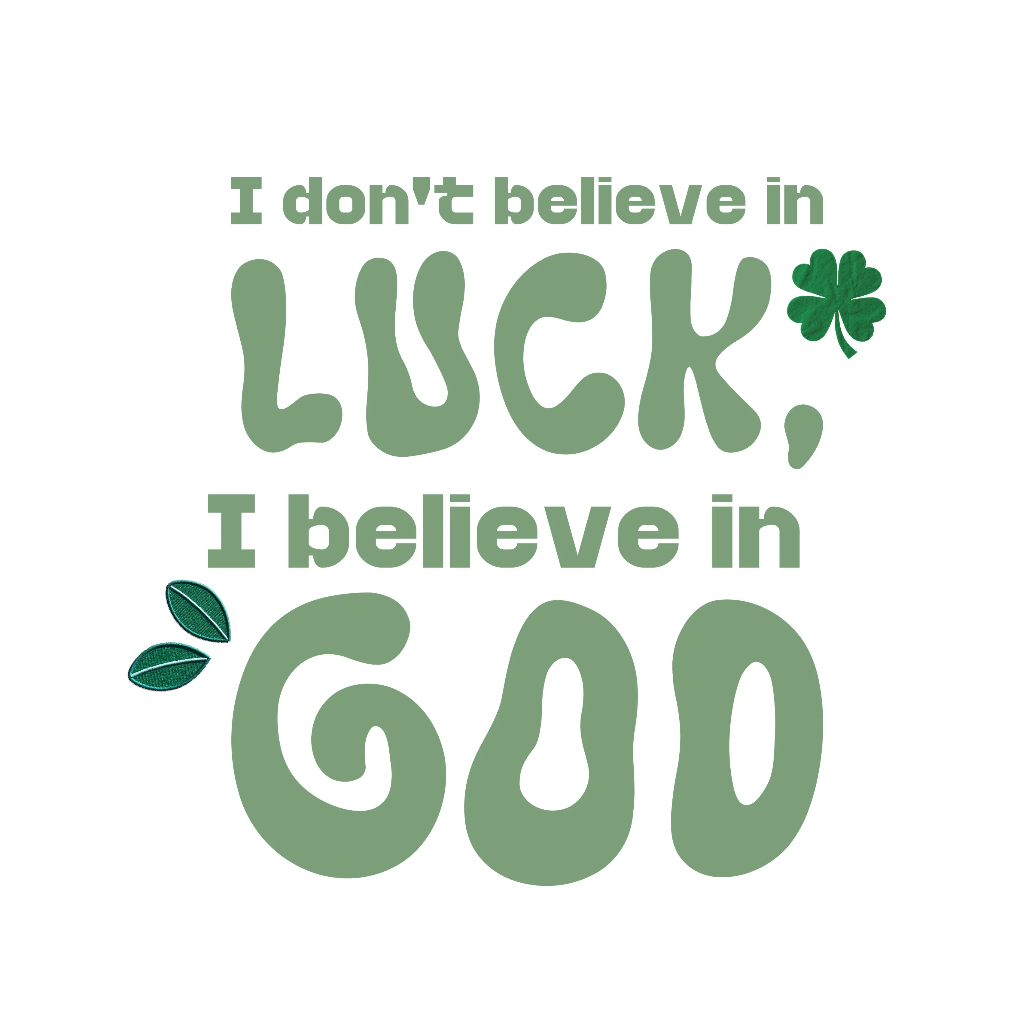 Not Luck But God Tee – view 2