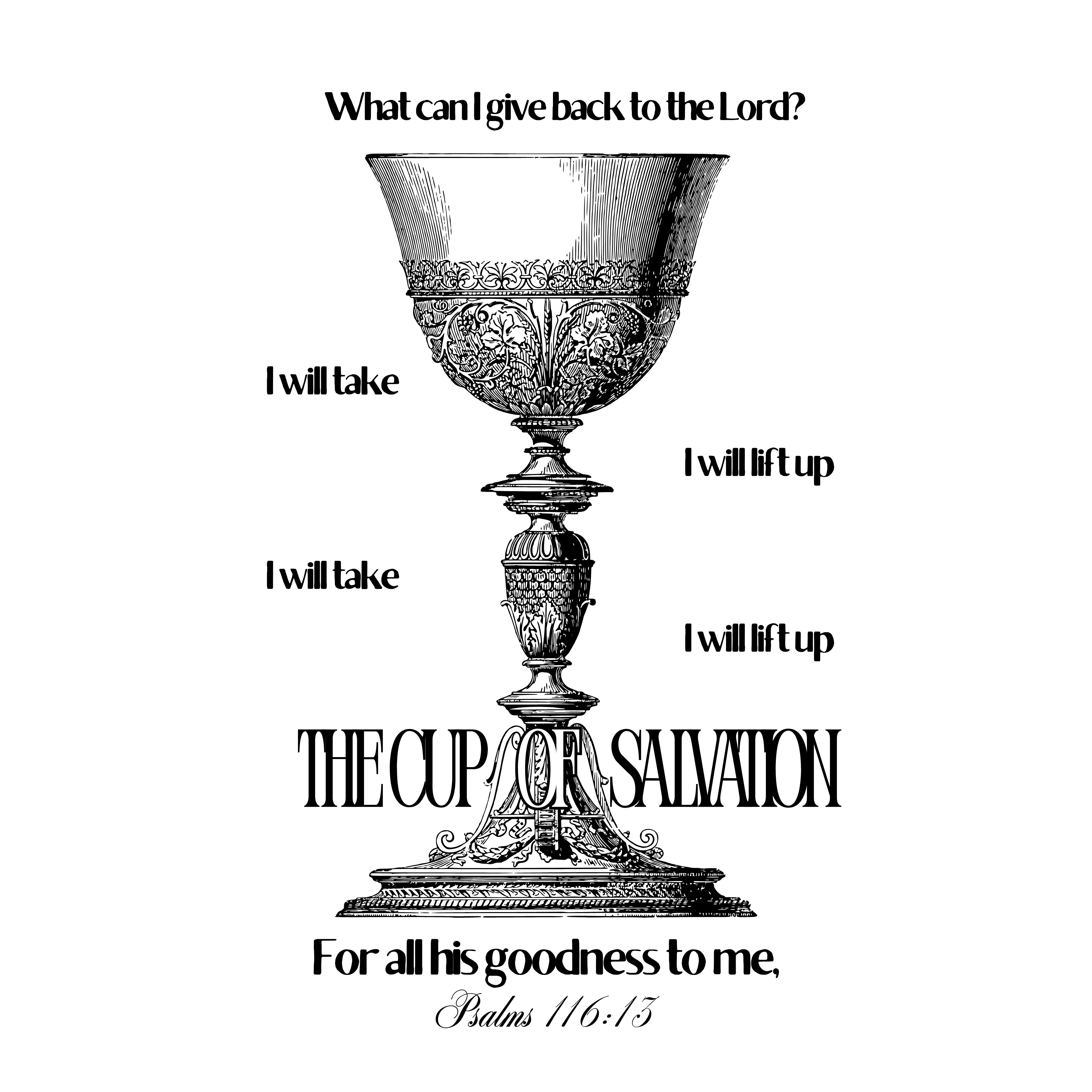 Cup of Salvation Tee – view 2