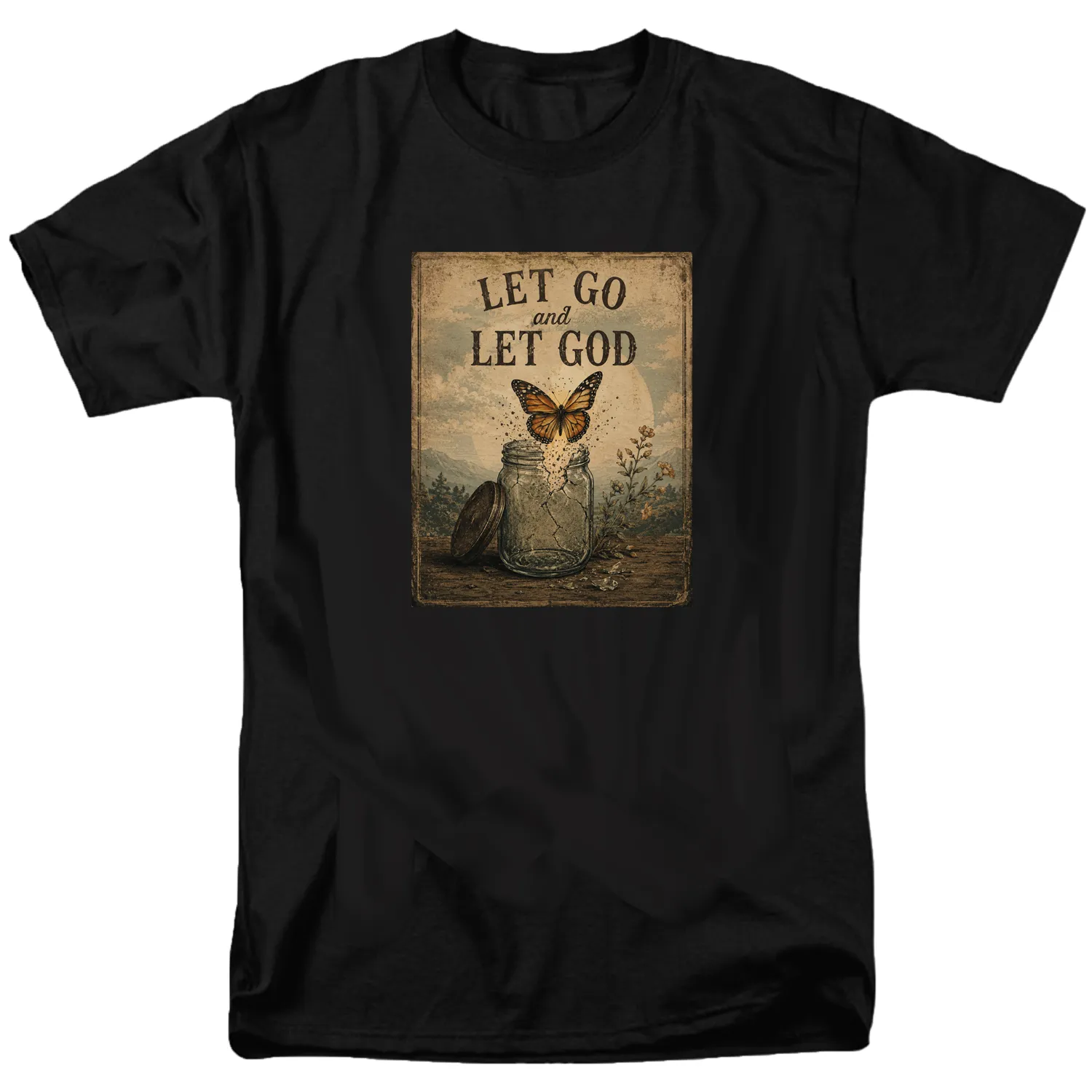 Let Go and Let God Tee