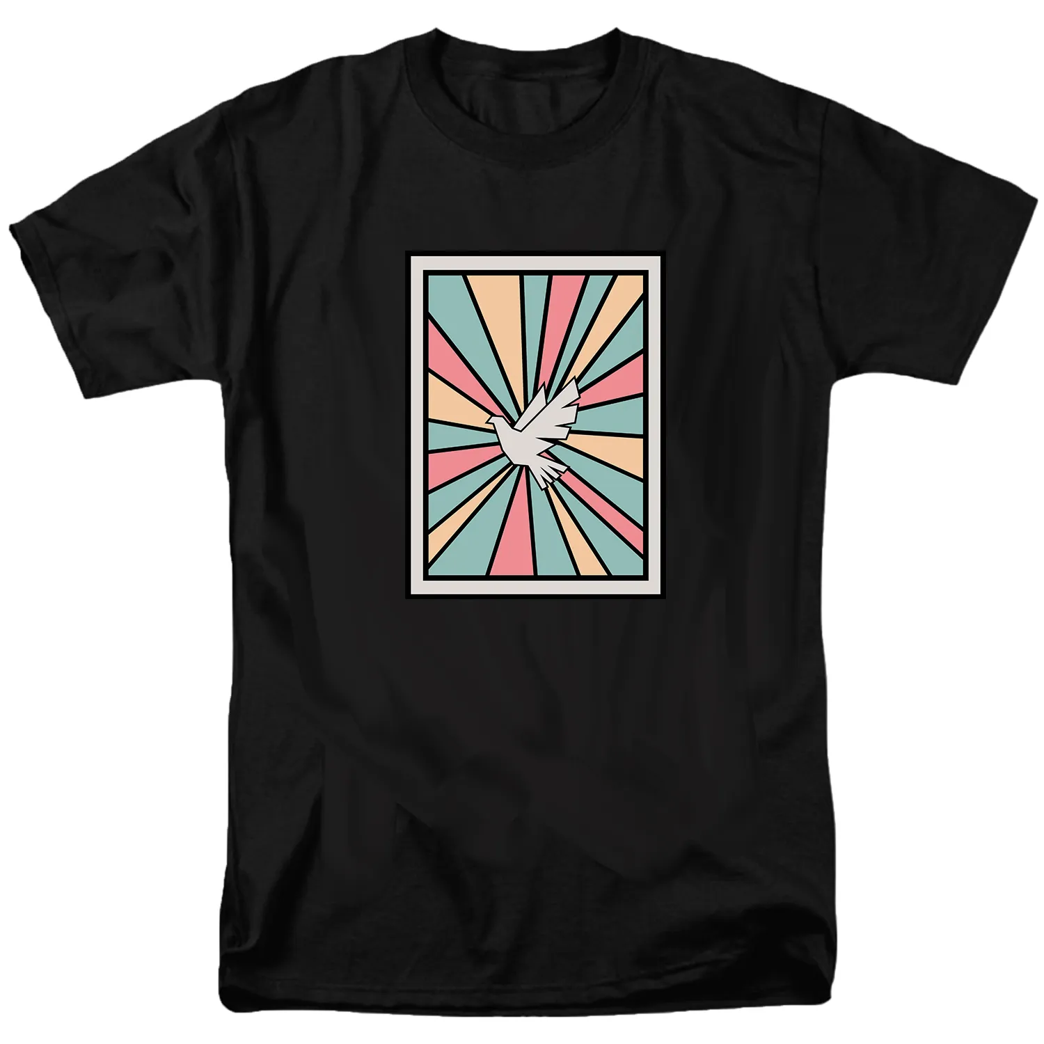 The Holy Spirit Pentecost Black Tee – view 1