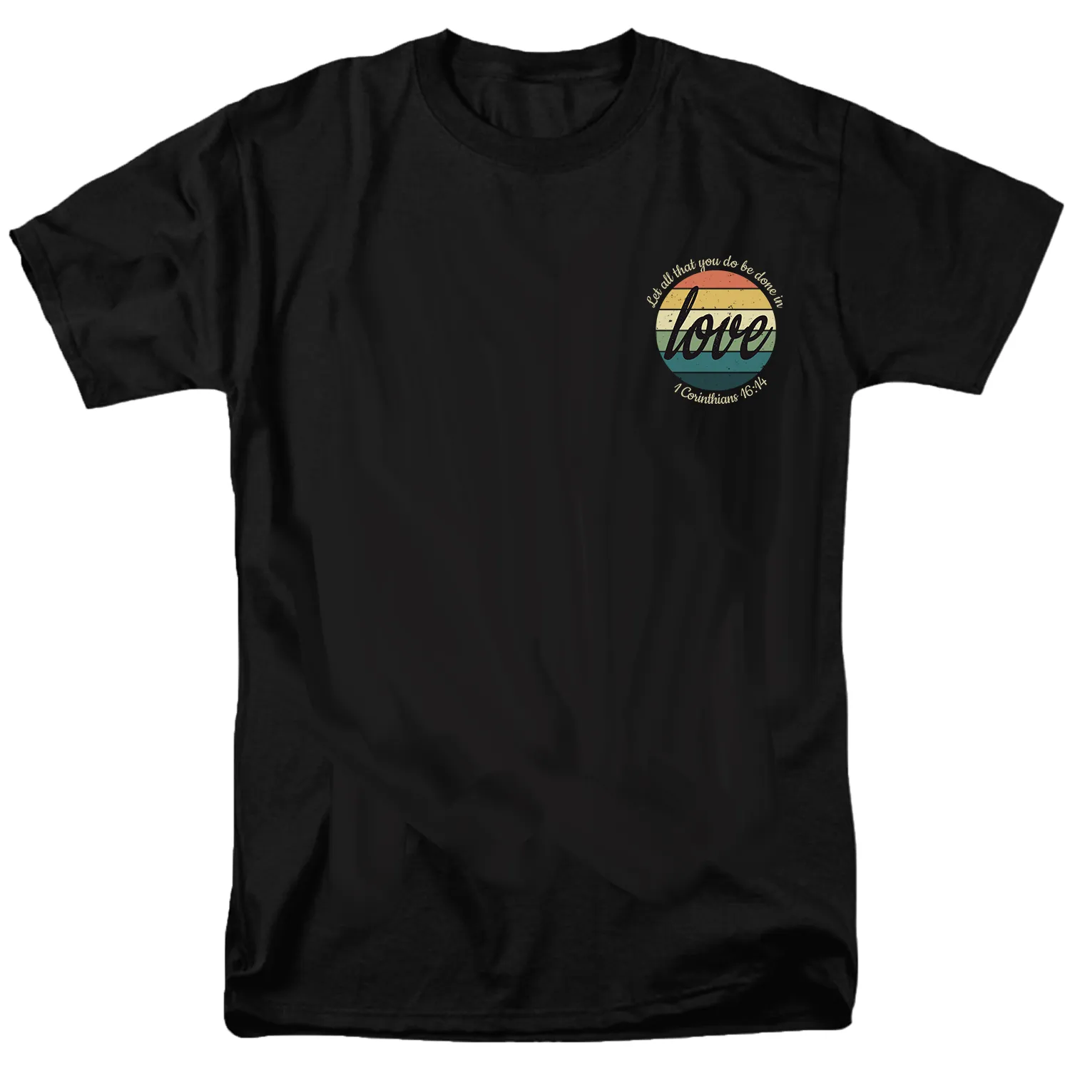 Let All That You Do Be Done in Love Left Tee