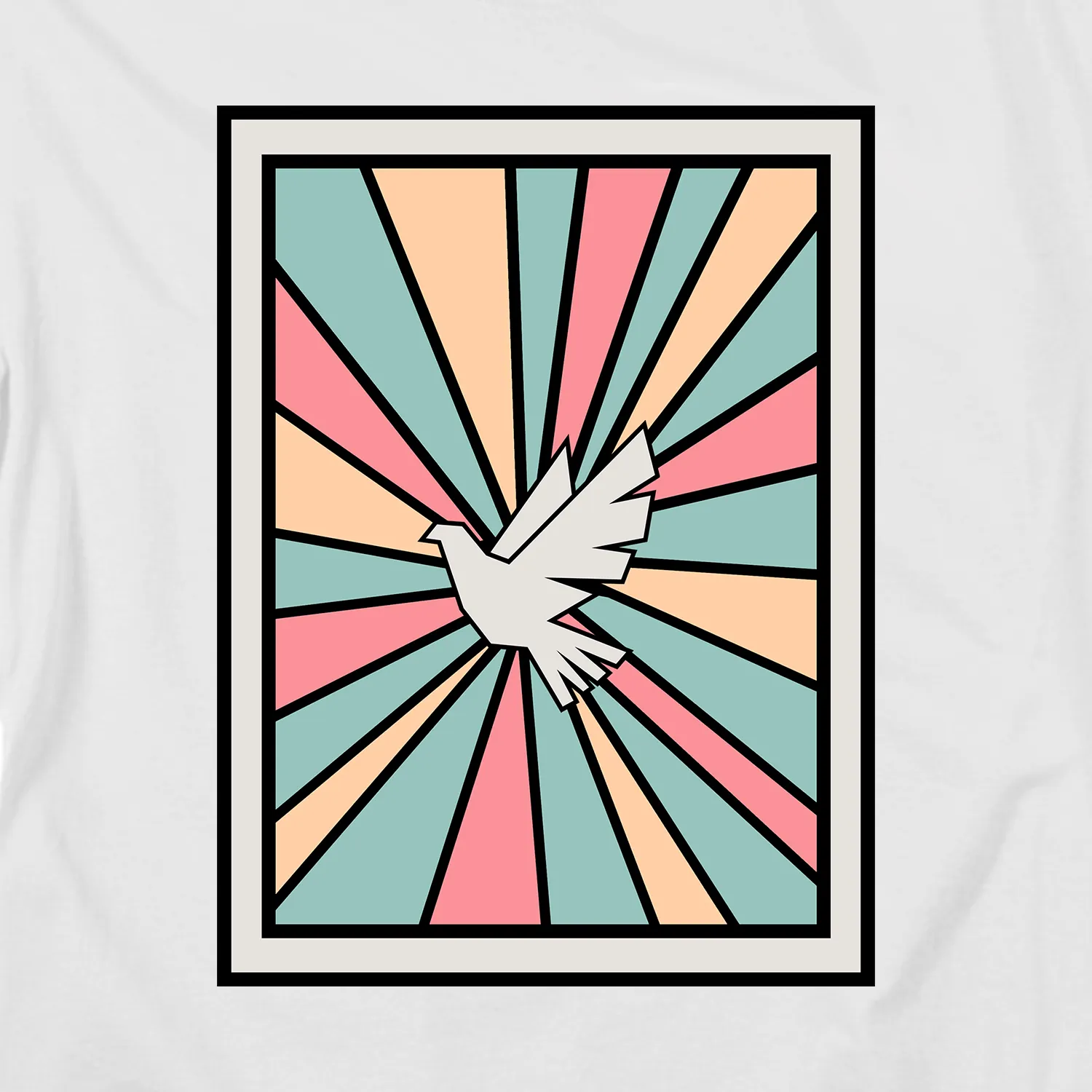 The Holy Spirit Pentecost White Tee – view 2